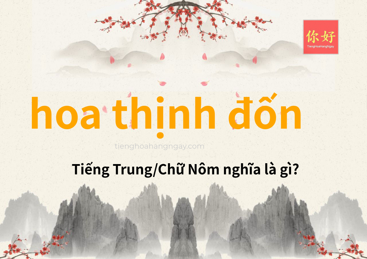 hoa thịnh đốn tiếng Trung là gì?